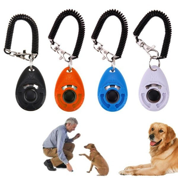 Drop-Shaped Training Clicker Pet Training